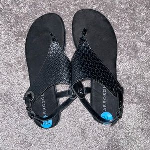 Black sandals